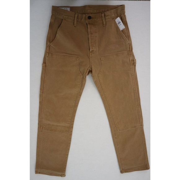 GAP Flex 802511 Men's Sz 28x28 Brown Original Slim Straight Utility Pants $80 - Picture 1 of 11